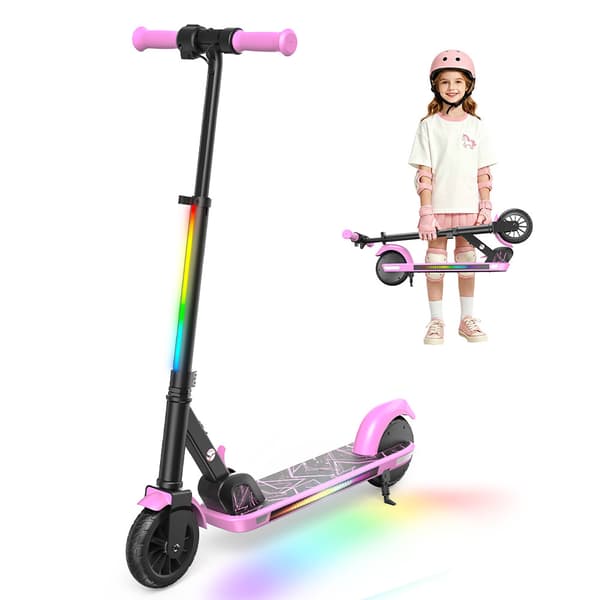 Iscooter K4 børne el-scooter, Bluetooth-forbindelse, elektroniske bremser, CE-certificeret.