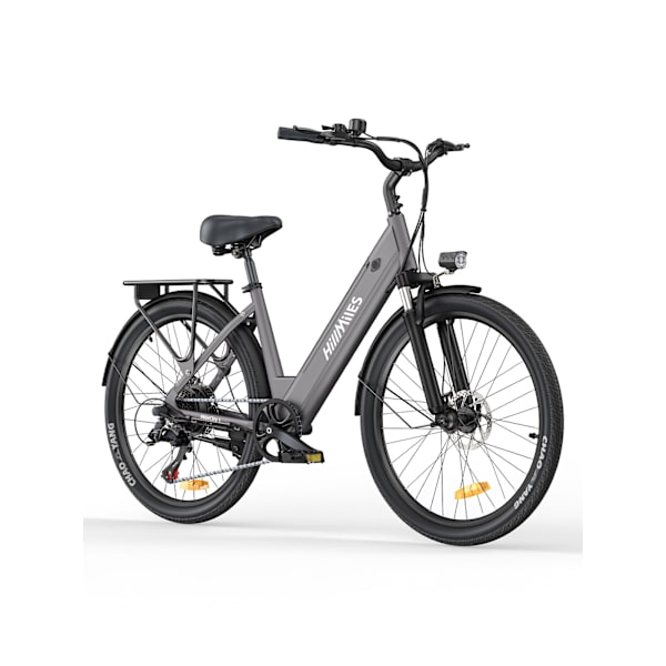 HillMiles MileCity 1: 250 W:n kaupunkisähköpyörä, toimintasäde 50–100 km, Shimano 7-vaihteinen, IP65-vedenpitävä, työmatkasähköpyörä