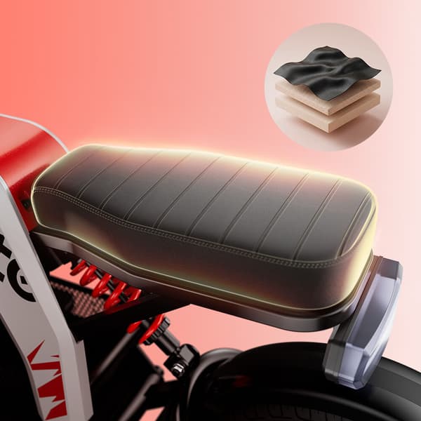 Iscooter DX5 PRO 2000W Elscooter - 100 km räckvidd, 60 km/h, NFC, TCS, Total säkerhet ✅