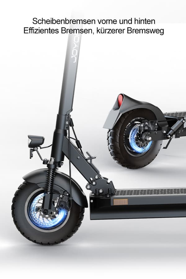 Joyor Y8-S ABE Elscooter - 500W effekt, 100 km räckvidd