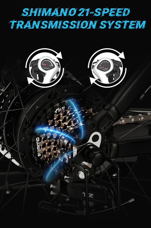 Elcykel DUOTTS C29 29'' med Bluetooth-app