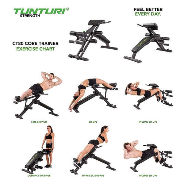 Träningsbänk CT80 Core Trainer