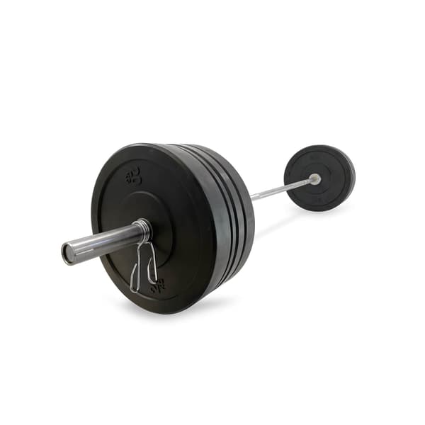 Bumper Skivstångsset PRO, 120 kg