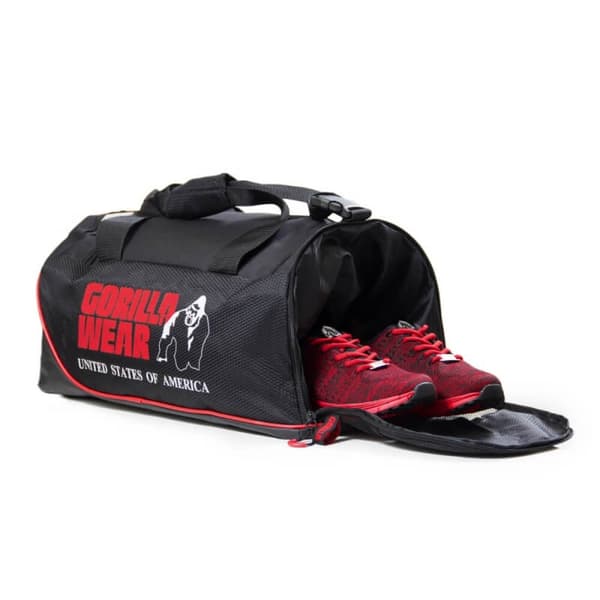 Jerome Gym Bag, black/red