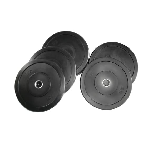 Bumper Vektstangsett 80 kg & Ställning