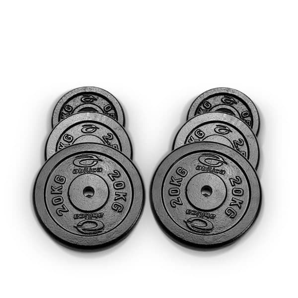 Viktskivor 25 mm, 2 x 5 kg