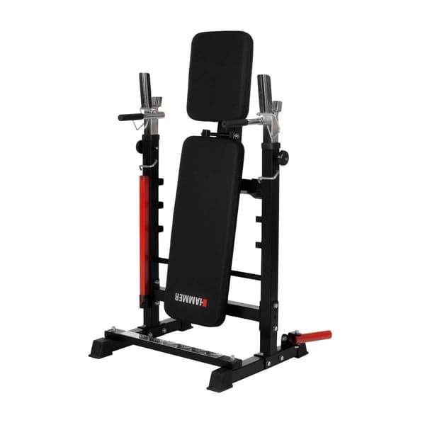 Träningsbänk Folding Bench & Barbell Rack Force 4.0