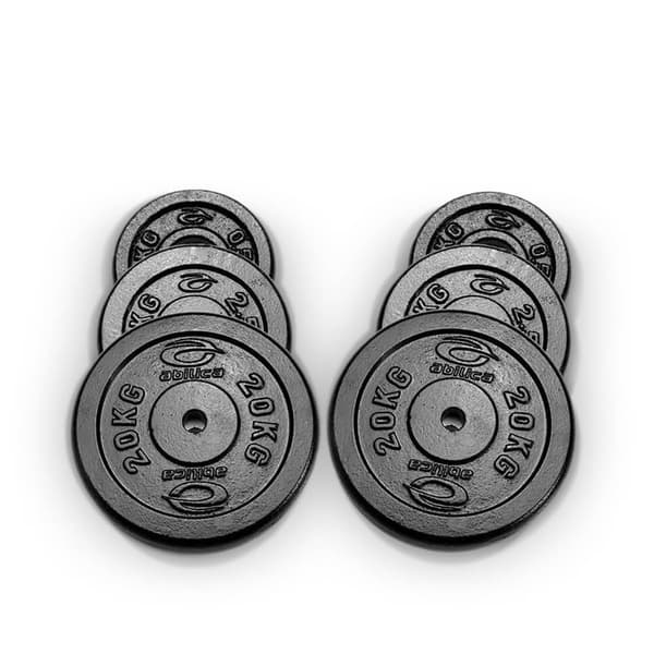 Viktskivor 25 mm, 2 x 5 kg