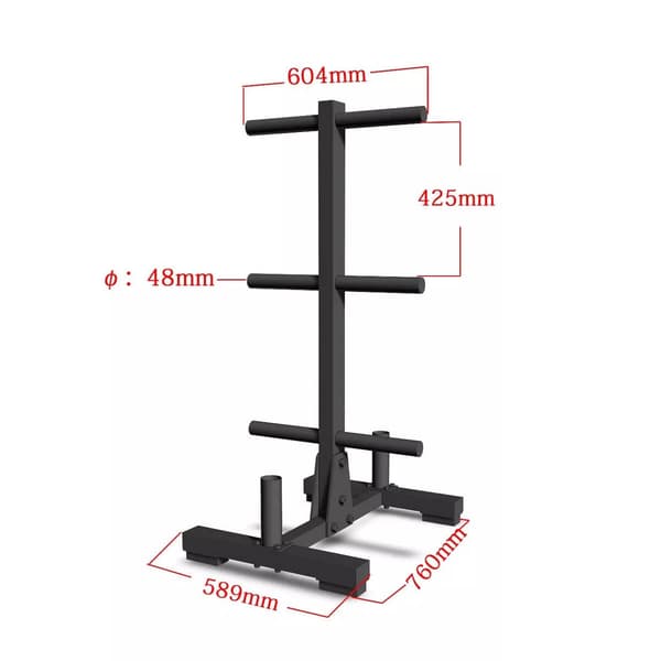 Viktställ för bumper viktskivor
