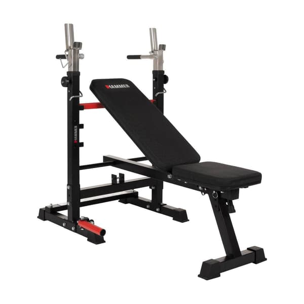 Treningsbenk Folding Bench & Barbell Rack Force 4.0