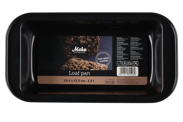 Bageform Rektangulær form 1,5 L 25,5x13,5 cm – Non-stick | Maku