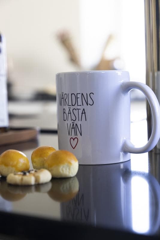 Mugg Världens bästa vän