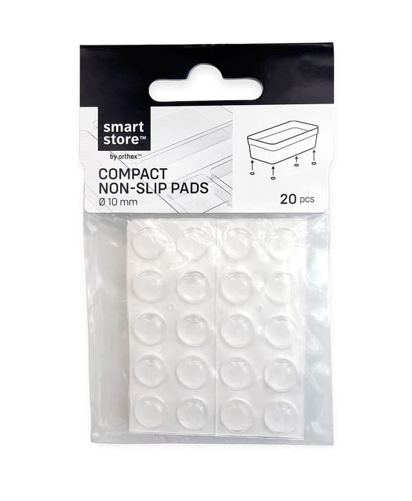 SmartStore™ Compact Självhäftande Halkskydd 20-pack | Orthex