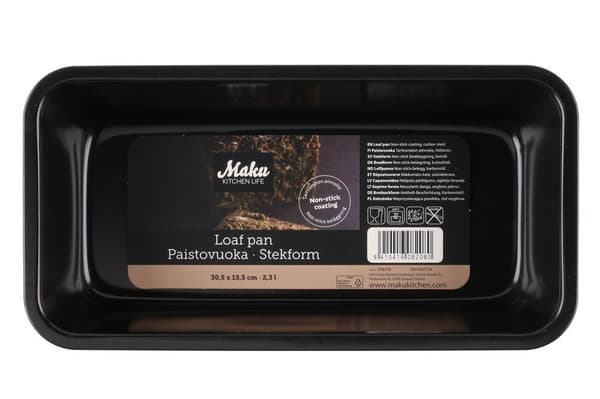 Brødform Langform 30,5x15,5 cm 2,3 L – Non-stick | Maku