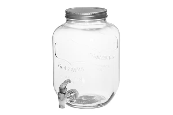 Drikkedispenser med hane 3,9L eller 8L – Glasbeholder | 4Living