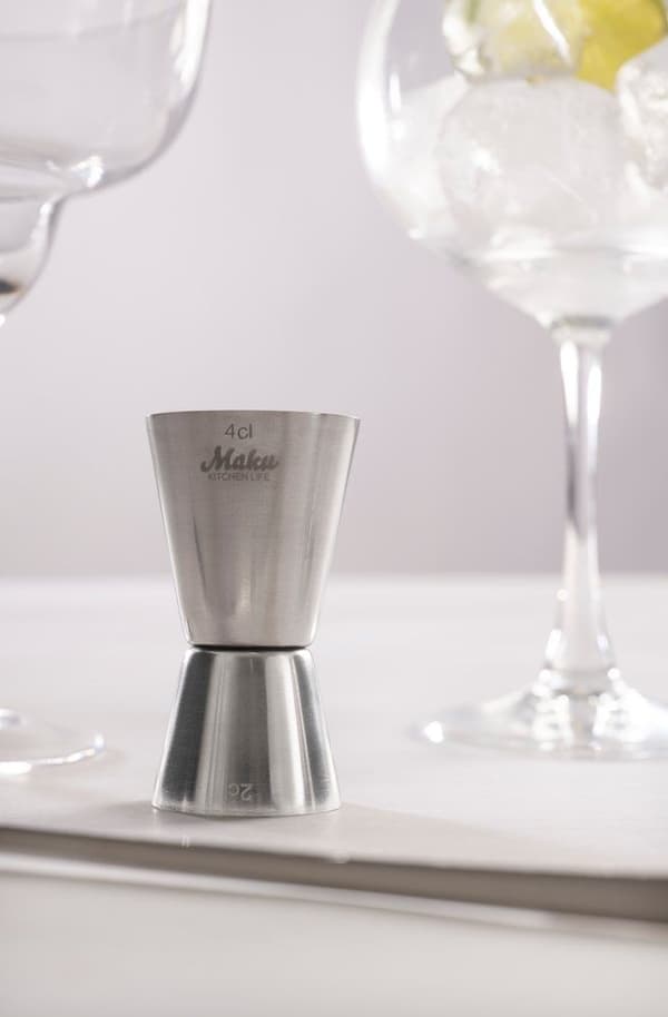 Måleglas Jigger 2 cl / 4 cl – Rustfrit Stål | Maku