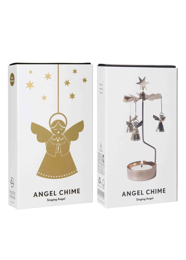 Änglaspel Singing Angel - Guld Pluto Design
