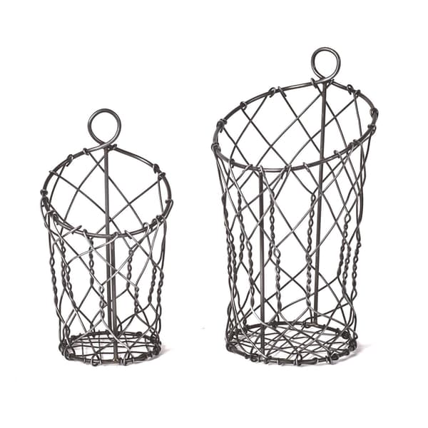 Nätkorg i metall Djupviken – 2-pack