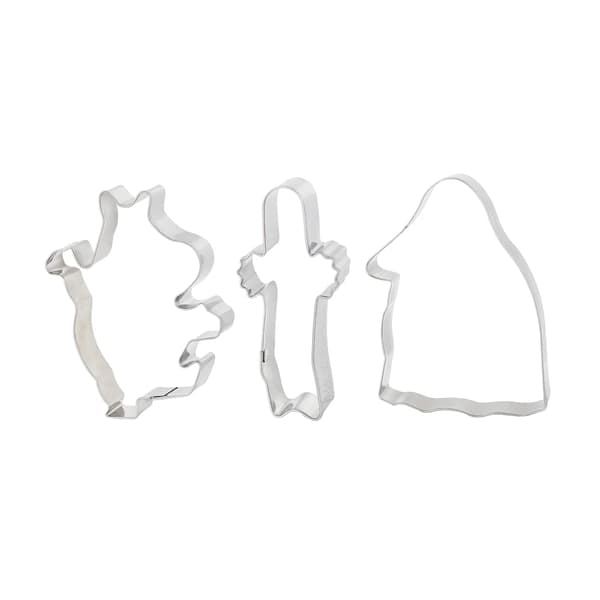 Mumin kakmått 3-pack – Mumintrollet, Hattifnatt & Mårran