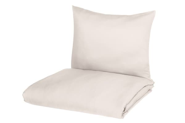 Sengesæt Silkeagtig Bambus – Sand 150x210 cm