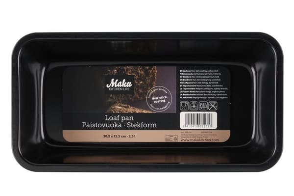 Brödform Långform 30,5x15,5 cm 2,3 L – Non-stick | Maku