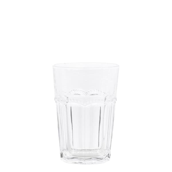Antoinette dricksglas med pärlkant H12,5/Ø8,5 cm