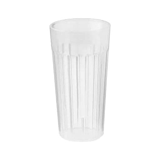 Ölglas Plast 4-pack 500 ml Stapelbara & Återanvändbara