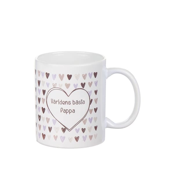 Mugg Världens bästa Pappa - Fars dag