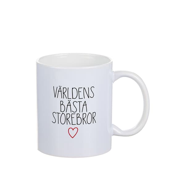 Mugg Världens bästa syskon