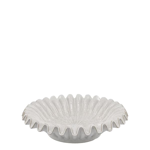 Fad med riflet kant Ø35 Chic Antique