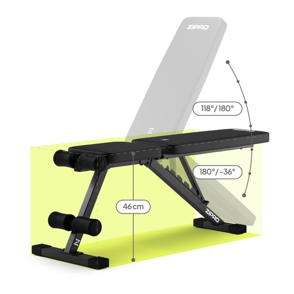 Zipro Träningsbänk Stride
