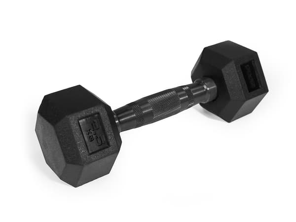 Zipro Hantel Hex gummerad 1 x 2,5 kg