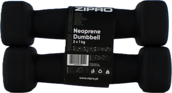 Zipro Neopreeni käsipaino 2 x 1 kg