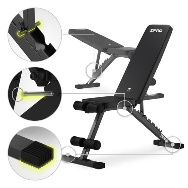Zipro Träningsbänk Stride