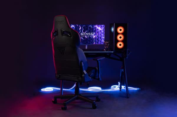 SENSE7 Sentinel gamingstol svart-grå