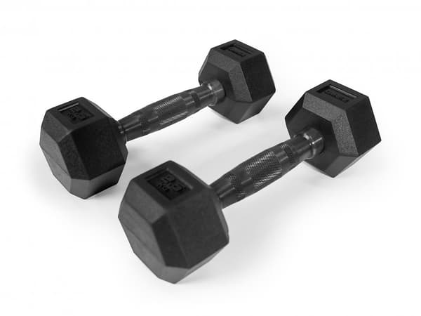 Zipro Hantel Hex gummerad 1 x 2,5 kg