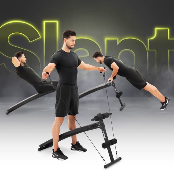 Zipro Lutad bänk Slant med expanders
