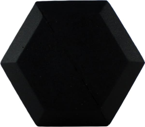 Zipro Hantel Hex gummerad 1 x 2,5 kg