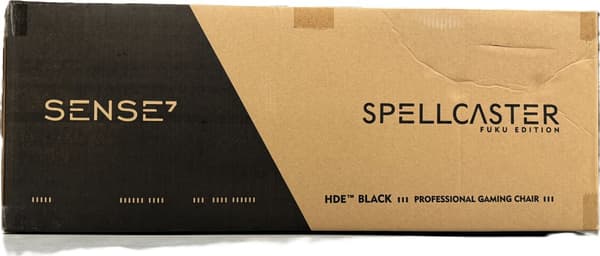 Gamingstol SENSE7 Spellcaster FUKU PU svart