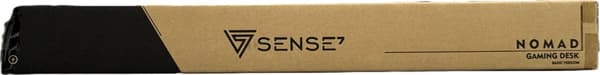SENSE7 Nomad Basic Svart skrivbord 120x60 cm