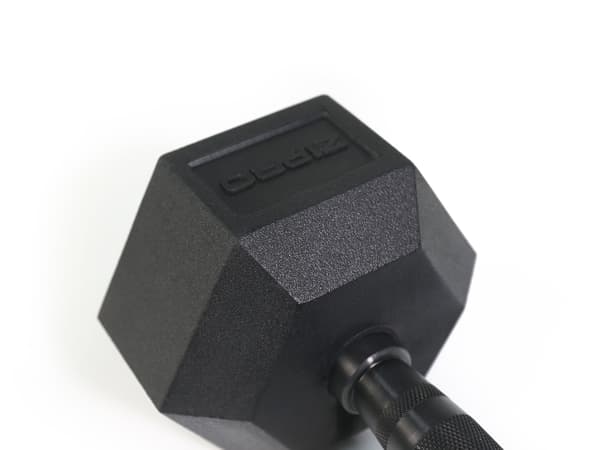 Zipro Hantel Hex gummerad 1 x 2,5 kg