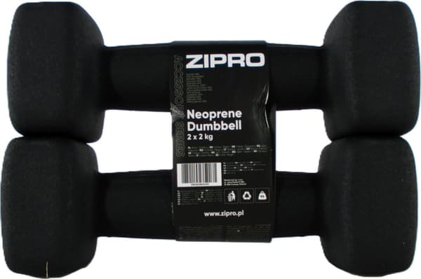 Zipro Neoprenhantel 2 x 2 kg