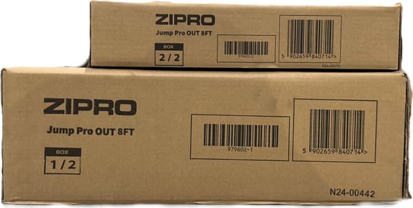 Zipro Jump Pro Studsmatta med yttre nät 8FT 252 cm