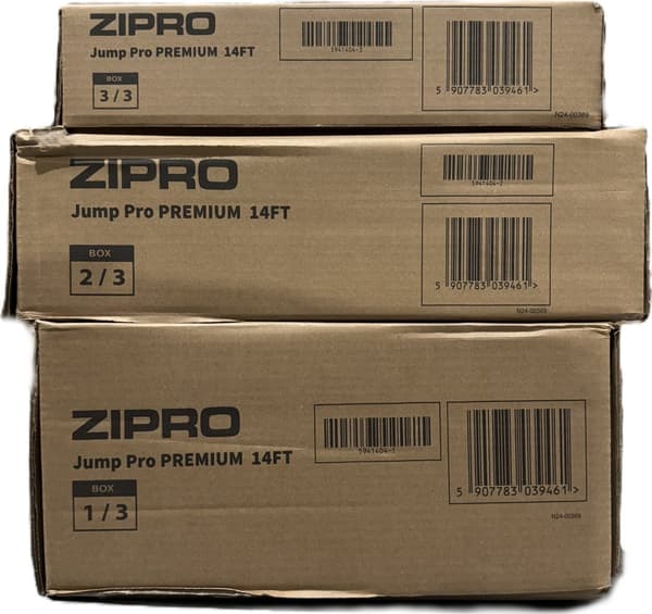 Zipro Jump Pro Premium studsmatta med innernät 14FT 435cm