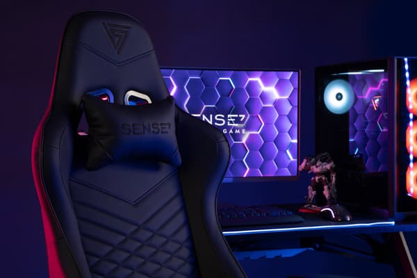 SENSE7 Spellcaster gamingstol svart-blå