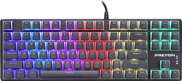 Tangentbord PREYON Brown Blitz Claw Gateron Brown (PBRBC87B)