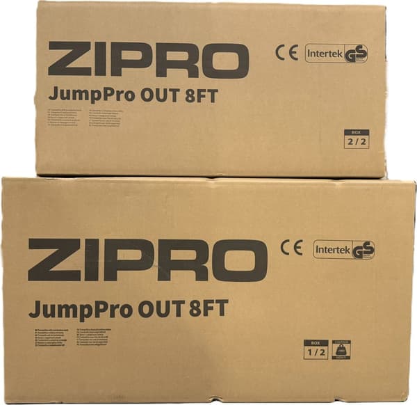 Zipro Jump Pro Studsmatta med yttre nät 8FT 252 cm