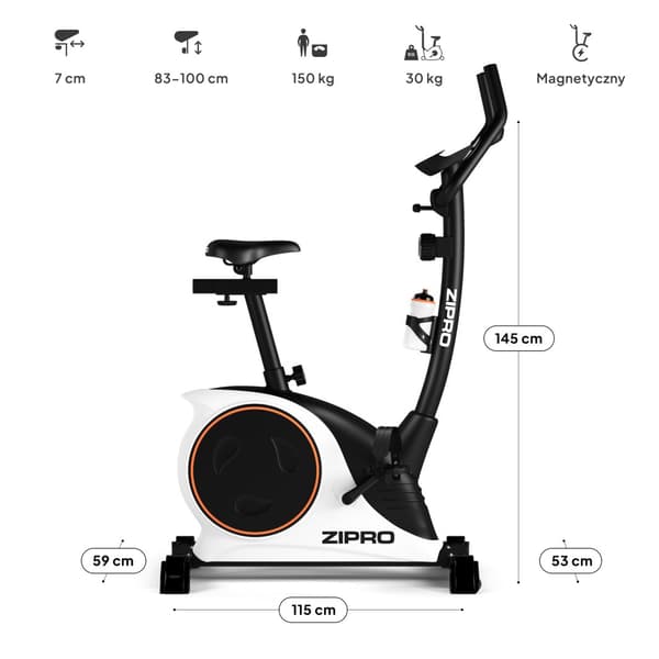 Zipro Nitro RS magnetisk motionscykel