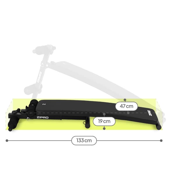 Zipro Lutad bänk Slant med expanders