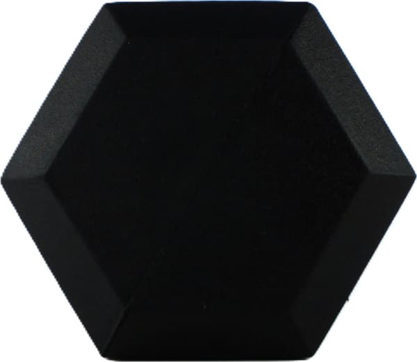 Zipro Hantel Hex gummerad 1 x 2,5 kg